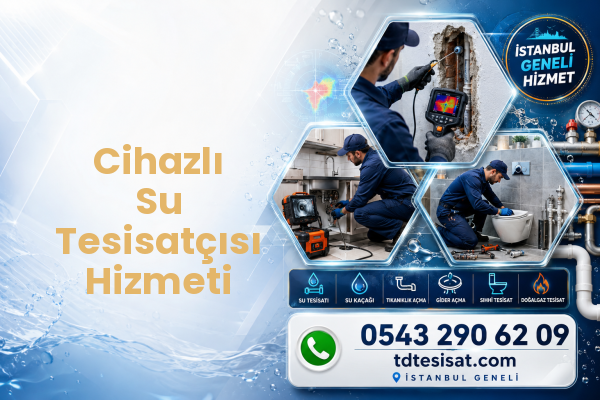 Cihazlı Su Tesisatçısı Hizmeti — TDTesisat