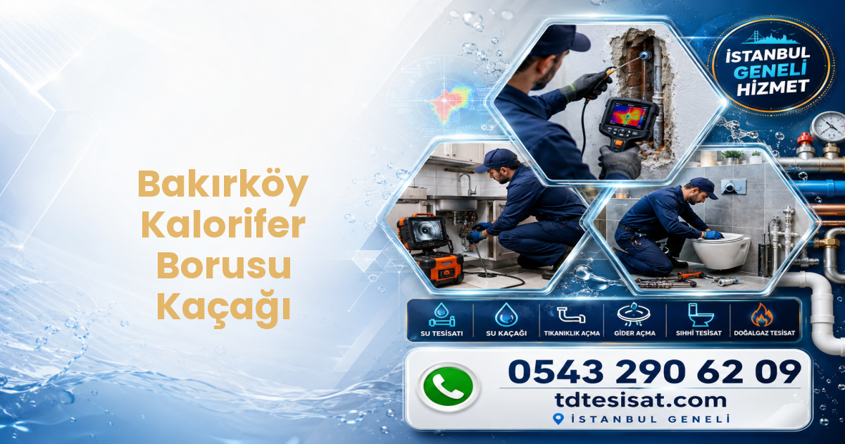 Kalorifer Borusu Kaçağı