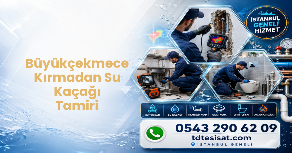 Kırmadan Su Kaçağı Tamiri