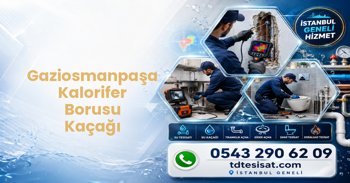 Kalorifer Borusu Kaçağı