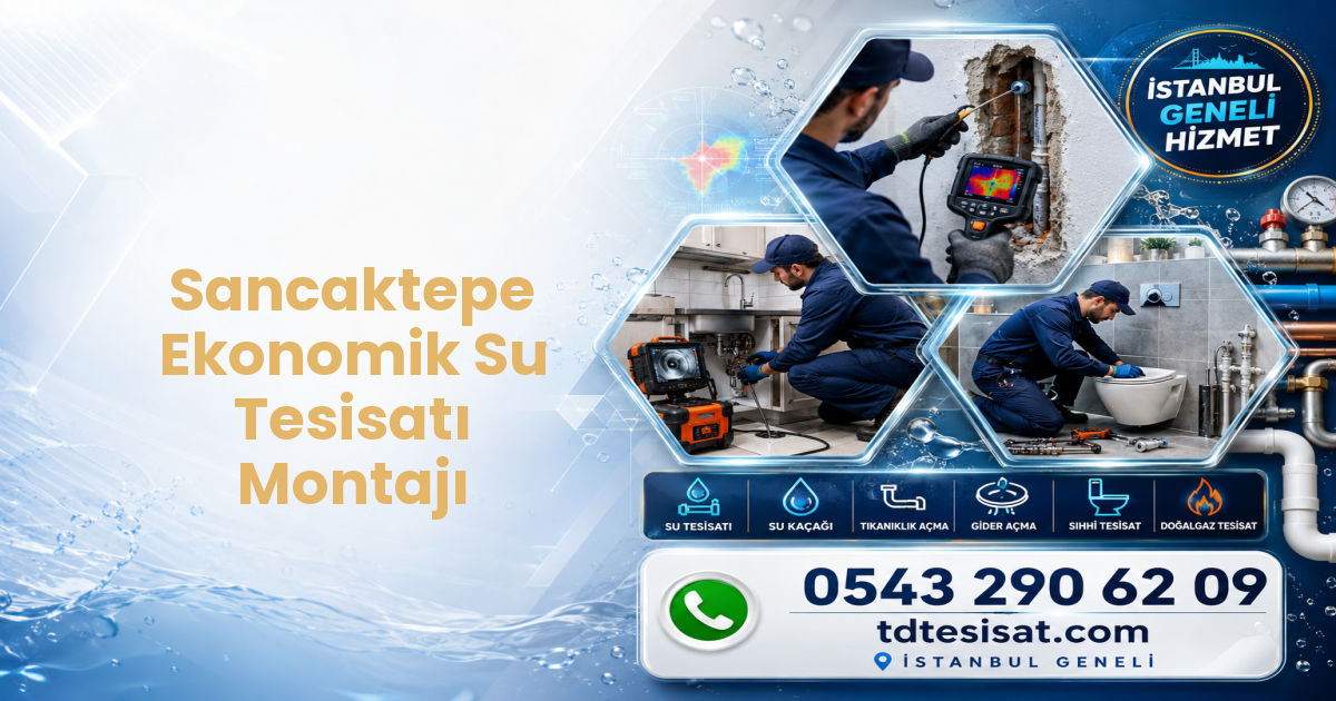 Ekonomik Su Tesisatı Montajı