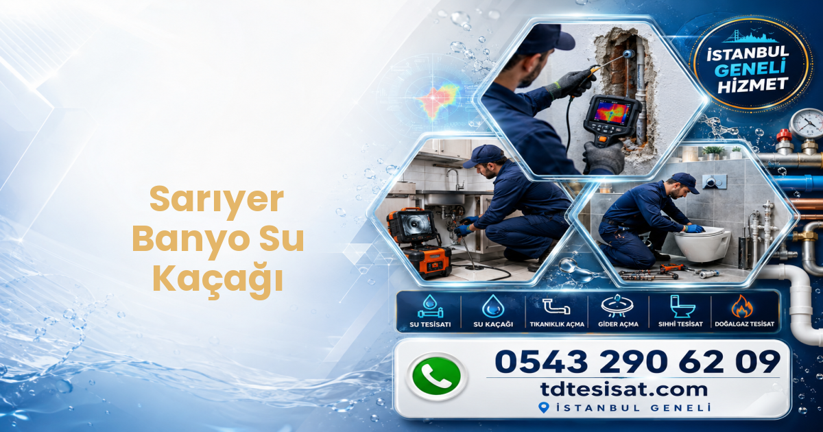 Banyo Su Kaçağı
