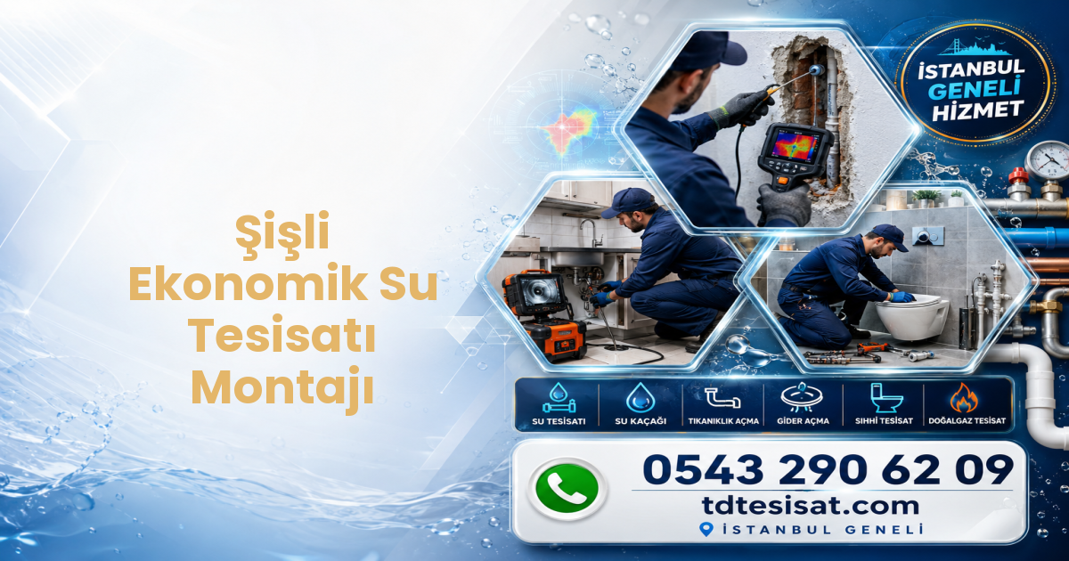 Ekonomik Su Tesisatı Montajı